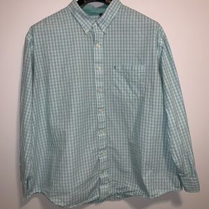 Izod long-sleeve button down shirt. 3XL